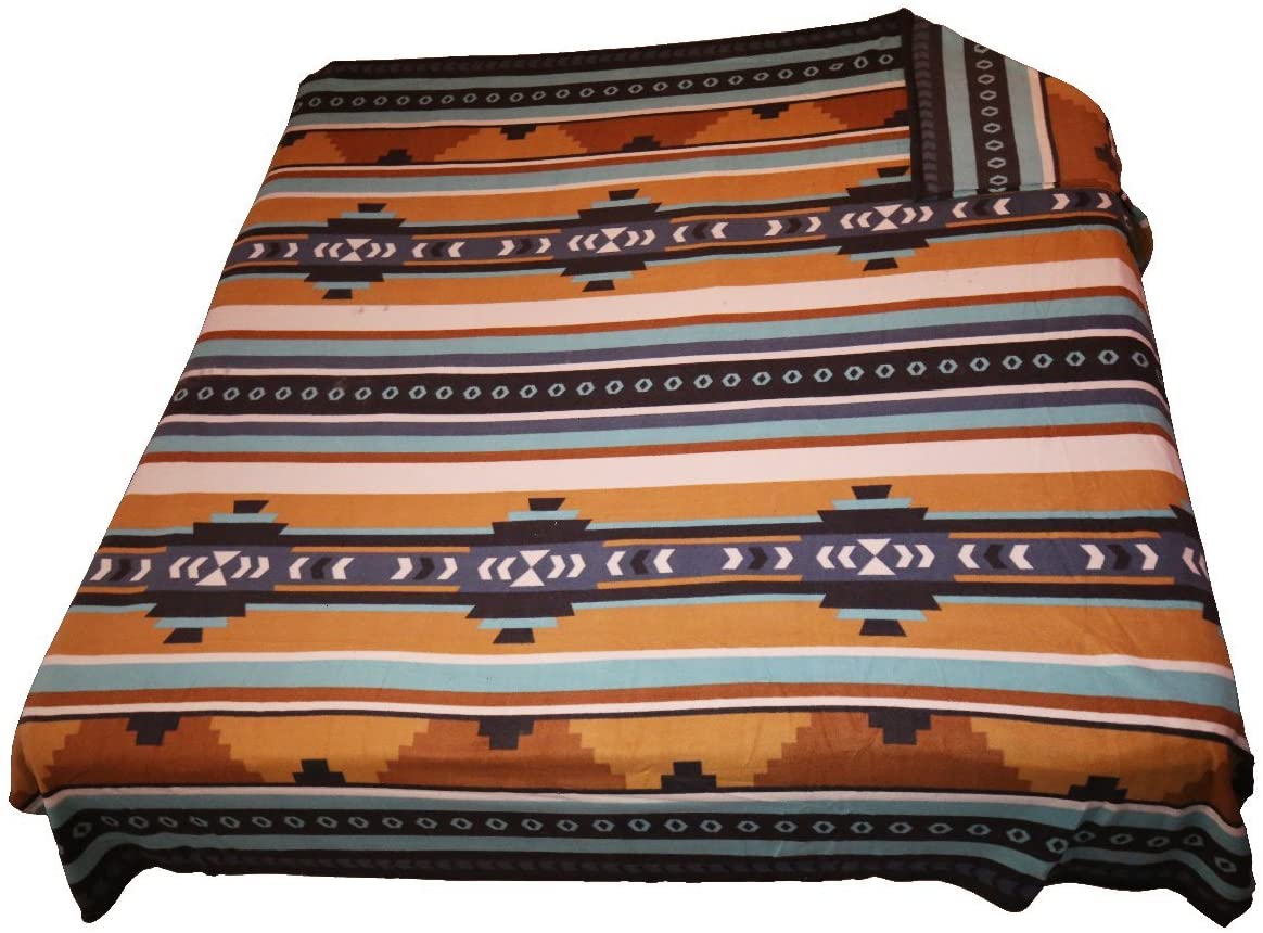 Southwest Blanket and shams Fleece (choose your size)