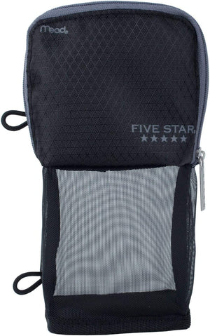 Five Star Stand 'N Store Pencil Pouch, Fits 3-Ring Binder, Pencil Case (Choose Your Color)