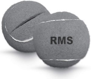RMS Walker Glide Balls - A Set of 2 Balls with Precut Opening for Easy Installation, Fit Most Walkers (Grey),2 Count (Pack of 1)