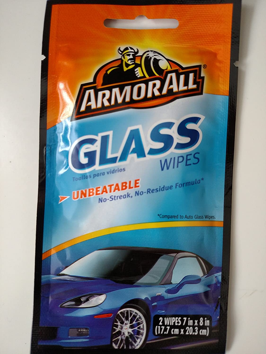 Armor All Glass Wipes - 2 Wipes