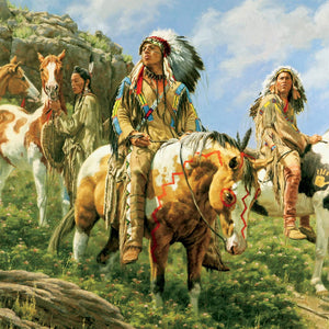Native Spirits - Warriors Return Puzzle - 1000 Pieces