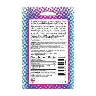 Sugarbreak Resist Kids Vegan Strip to Curb Sugar Cravings - Berry Mint - 20ct