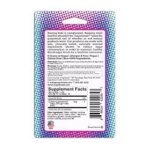 Sugarbreak Resist Kids Vegan Strip to Curb Sugar Cravings - Berry Mint - 20ct
