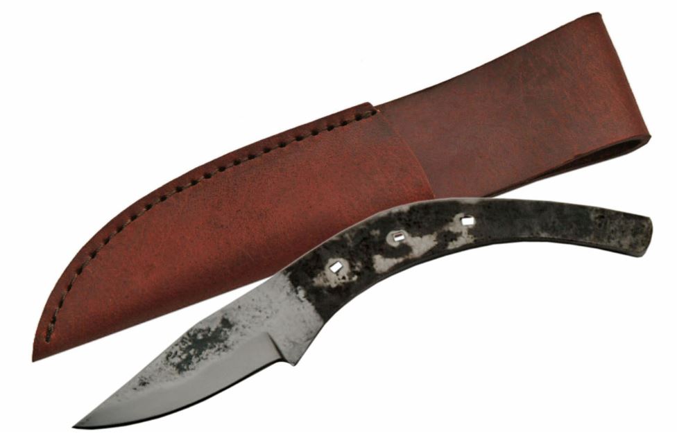 7" HORSE SHOE KNIFE with sheath