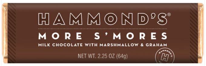 Hammond's Gourmet Chocolate Candy Bars 2.25 oz (Many different flavors)