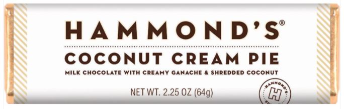 Hammond's Gourmet Chocolate Candy Bars 2.25 oz (Many different flavors)