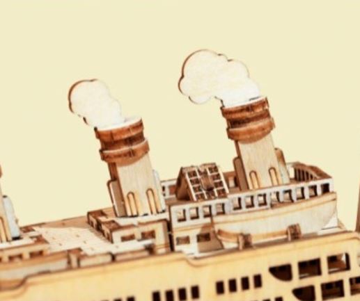 3D Wooden Puzzle: Cruise Ship