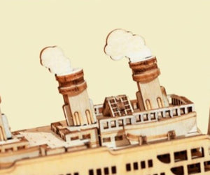 3D Wooden Puzzle: Cruise Ship