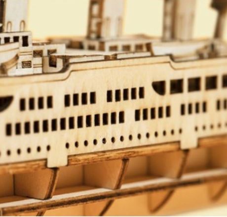 3D Wooden Puzzle: Cruise Ship