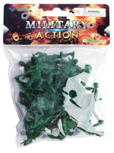 ARMY FIGURINES (24 PC)