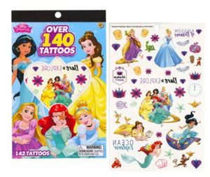 STICK-ON TATTOOS (142 CT) (DISNEY™ PRINCESS)