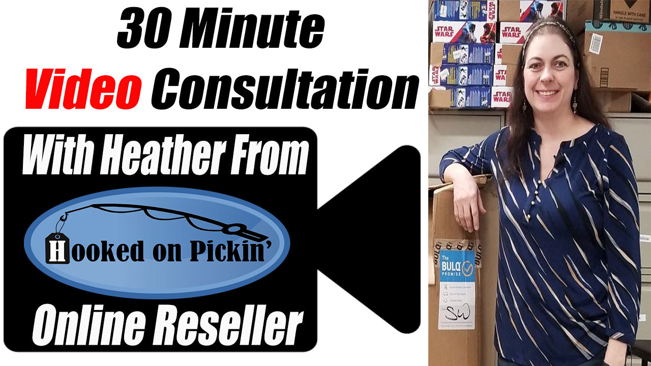 1-0n-1 Re-Seller Phone Consultation with Heather from Hooked on Pickin'