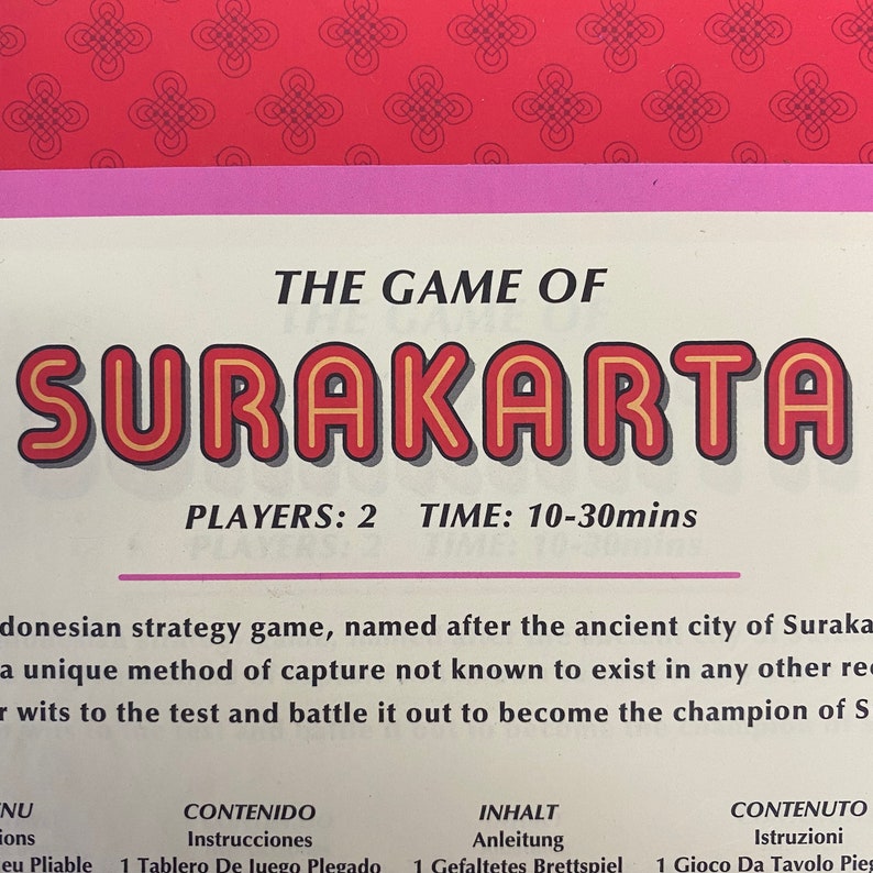 Surakarta Abstract Strategy Board Battle Prediction Game