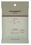 Hammond's Candies Licorice Drops Grab-n-go bag 4oz