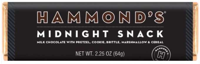 Hammond's Gourmet Chocolate Candy Bars 2.25 oz (Many different flavors)