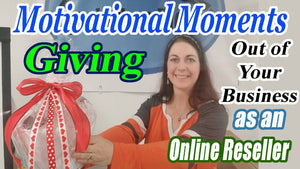 Giving Out of Your Business Motivational Moments PDF Transcript