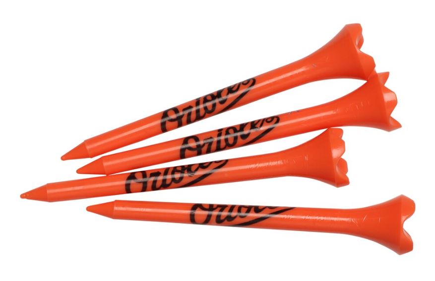 LS- Team Golf MLB 2-3/4" Golf Tees, 40 Pack, Regulation Size (Choose Your Team)