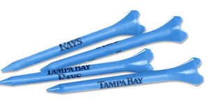 LS- Team Golf MLB 2-3/4" Golf Tees, 40 Pack, Regulation Size (Choose Your Team)