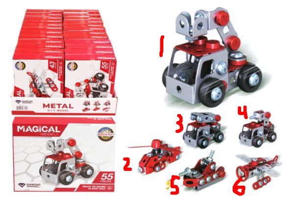 METAL DIY MODEL BUILD & PLAY KIT (Rescue)