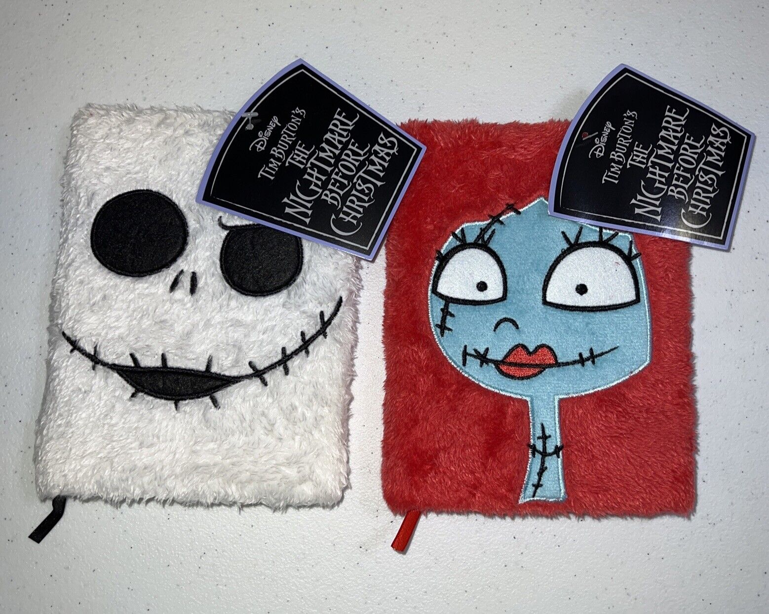Disney The Nightmare Before Christmas Jack (or) Sally Fuzzy Journal Books