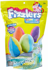 Fizzlers Rainbow Unicorn Eggs Foam Bomb Toy Unicorn Surprise Inside