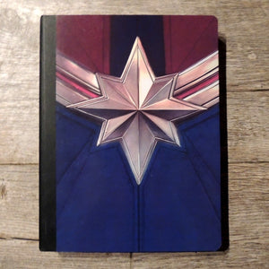 LS - Captain Marvel Composition Book/Notebook/Journal 100 Wide Ruled Sheets
