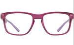 ICU Eyewear Kids Screen Vision Blue Light Filtering Square Oval Glasses Purple