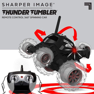 Sharper Image Thunder Tumbler Remote Control Car Spinning Car RC Car