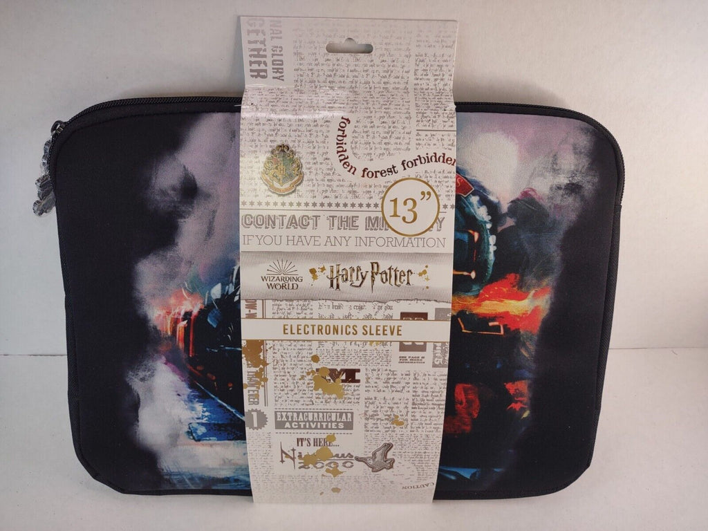 Harry Potter Hogwarts Express 13" Laptop/Tablet Zip Sleeve Case Platform 9 ¾