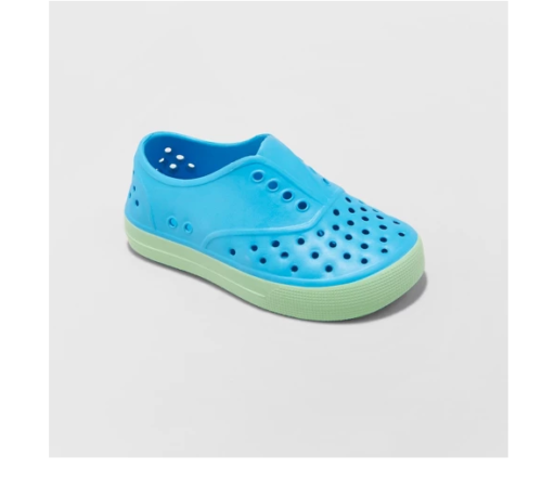 LS - Cat & Jack Toddler Water Shoes Jinnah Sneakers Turquoise Slip On