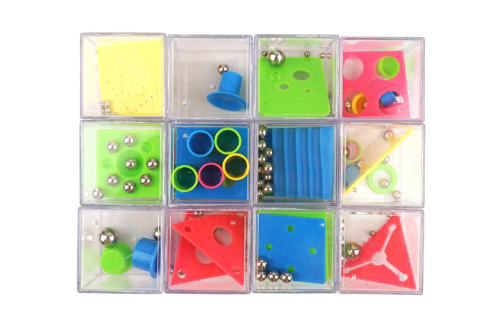 MINI PUZZLE BALL GAME (COLORFUL) - Balance Game