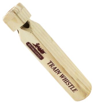 WOODEN TRAIN WHISTLE